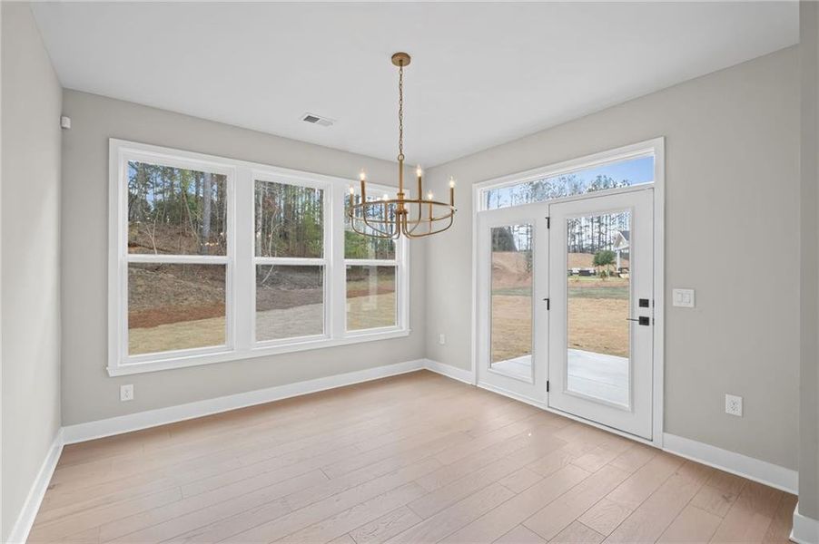 Spacious, unfurnished interior of a new home in Governor’s Preserve, Canton (Image 32).