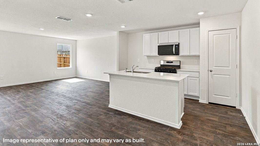 Furnished interior view inside a new home in Seneca Trails, San Antonio (Image 9).