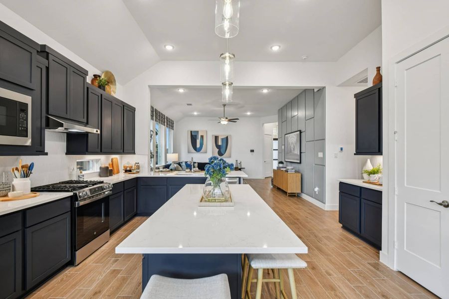 Furnished interior view inside a new home in Wildrye, Waller (Image 10).