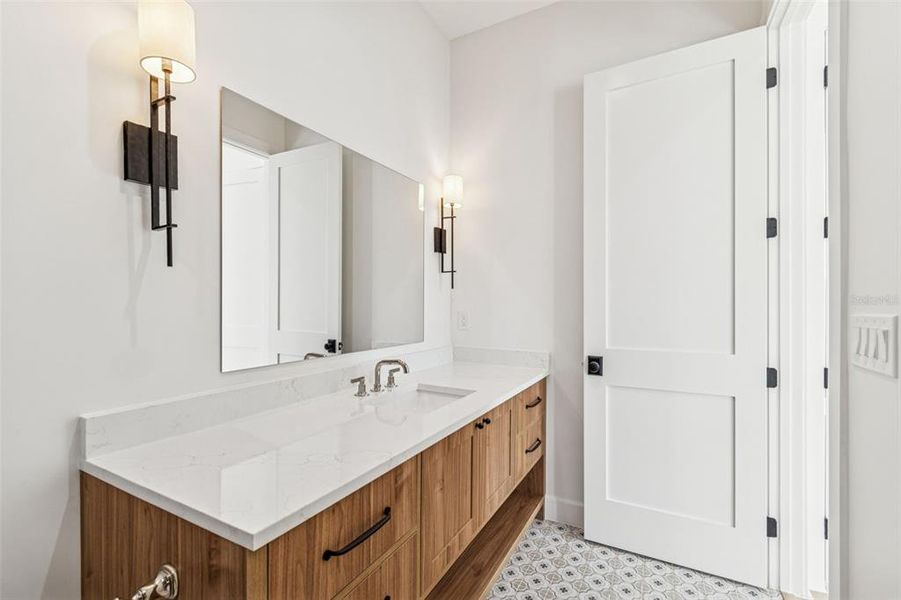 Furnished interior view inside a new home in , Tampa (Image 67).