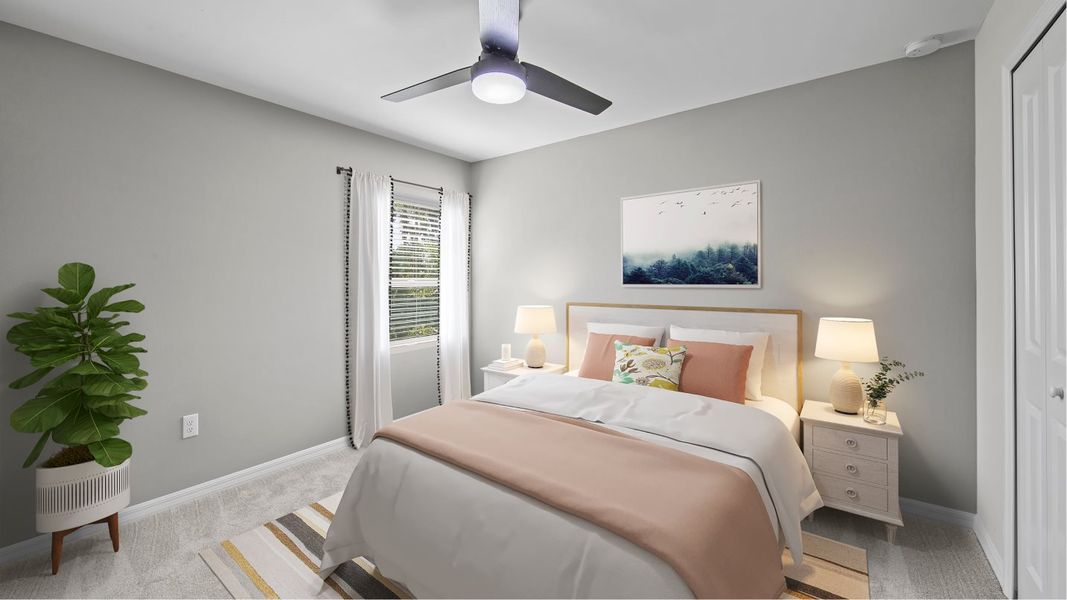 Dover plan Bedroom 3