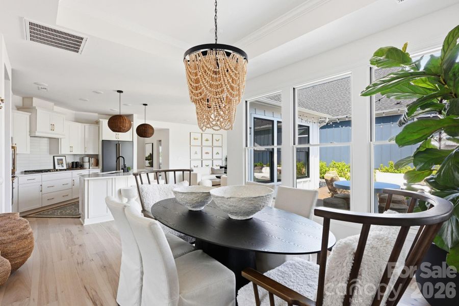 Furnished interior view inside a new home in , Mooresville (Image 16).