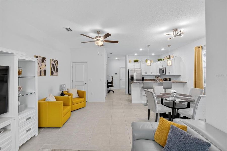 Furnished interior view inside a new home in , San Antonio (Image 38).