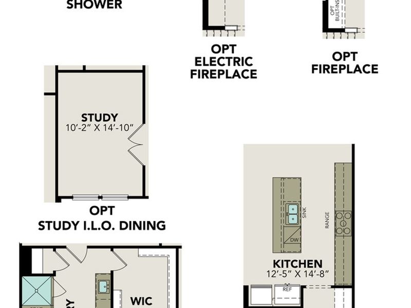 2D floor plan layout of this home in The Reserve at Potranco Oaks, Castroville, TX (Image 4). 2D floor plan layout of this home in The Reserve at Potranco Oaks, Castroville, TX (Image 4).