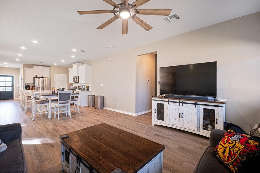 Furnished interior view inside a new home in Sunfield, Buda (Image 14).
