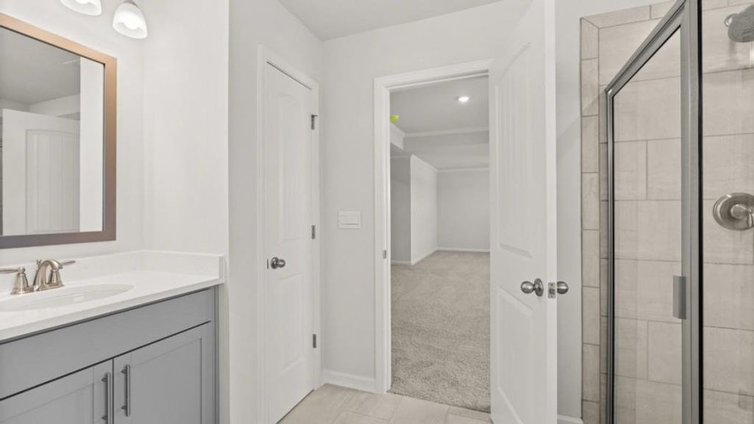 Furnished interior view inside a new home in Hamptons at Riverwood East, Dallas (Image 4).