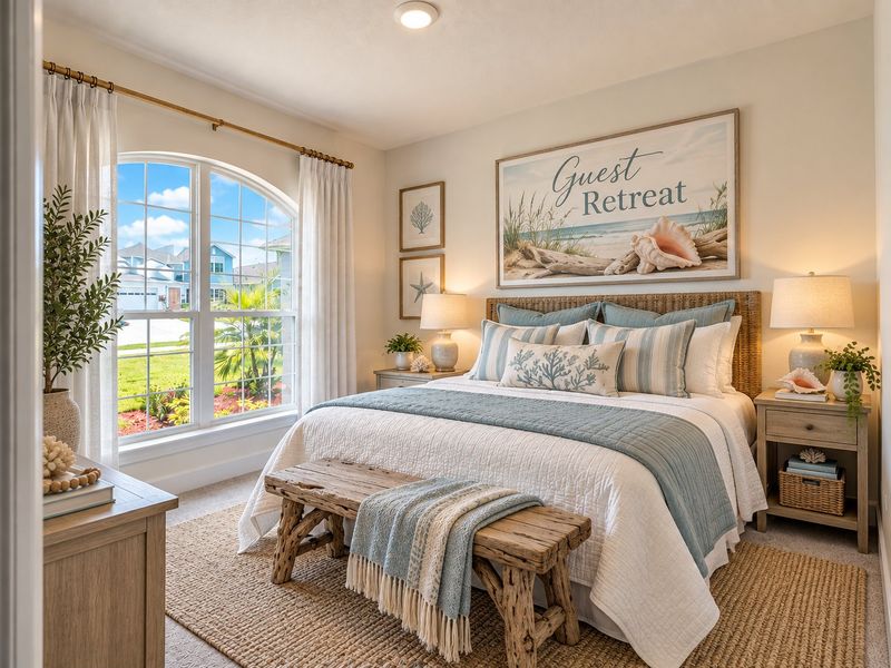 Furnished interior view inside a new home in St. John's Preserve, Palm Bay (Image 11).