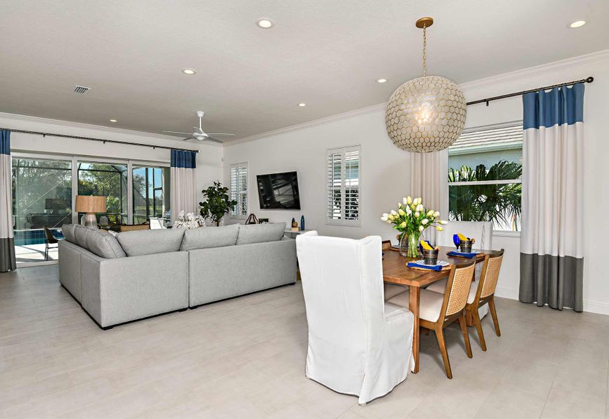 Furnished interior view inside a new home in Avelina, Venice (Image 32).