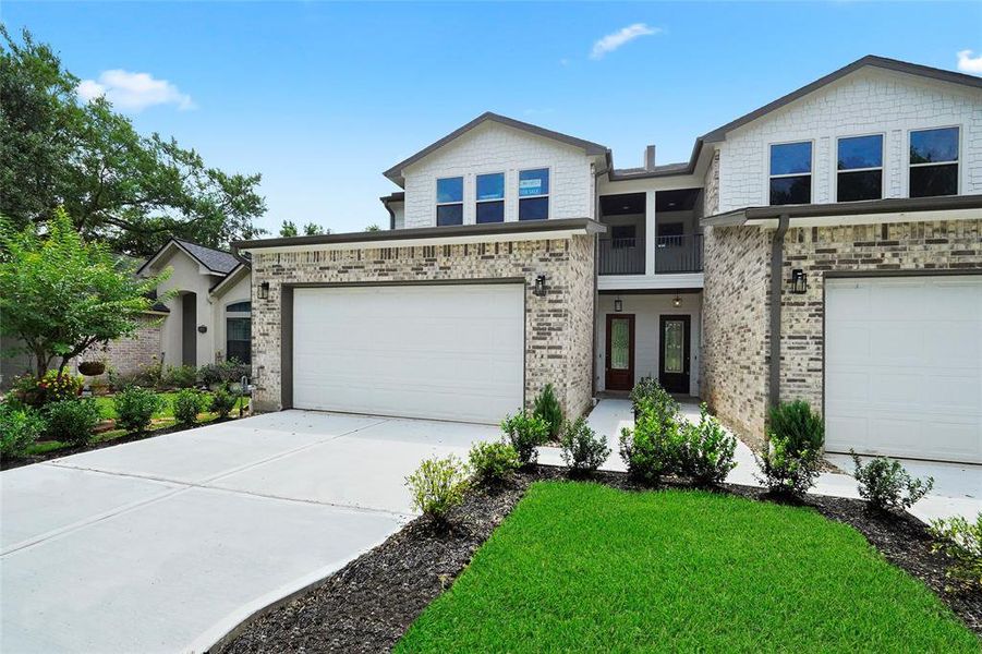 New construction townhome in the gated community of Point Aquarius.