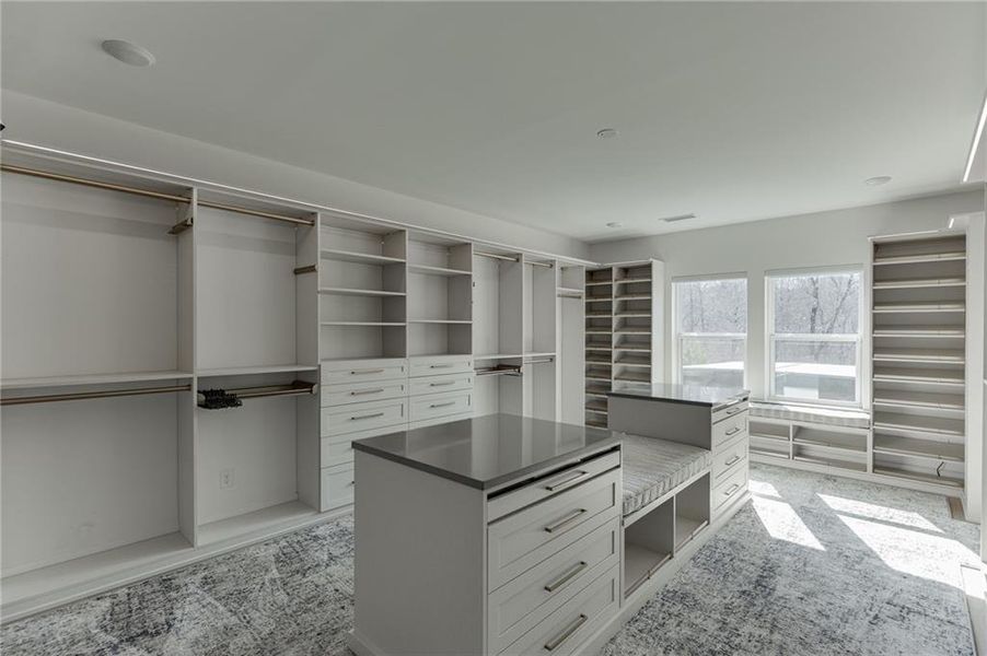 Furnished interior view inside a new home in The Retreat at Sterling on the Lake 48', Flowery Branch (Image 33).