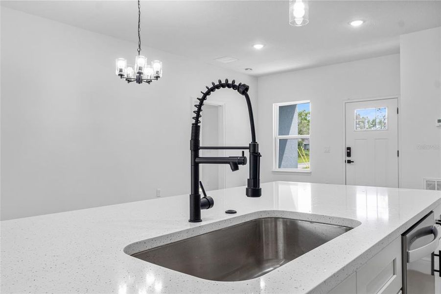 Furnished interior view inside a new home in , Dunnellon (Image 3).