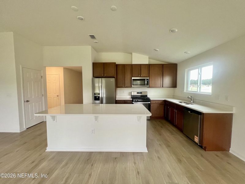 Furnished interior view inside a new home in Anabelle Island - Executive Series, Green Cove Springs (Image 5).