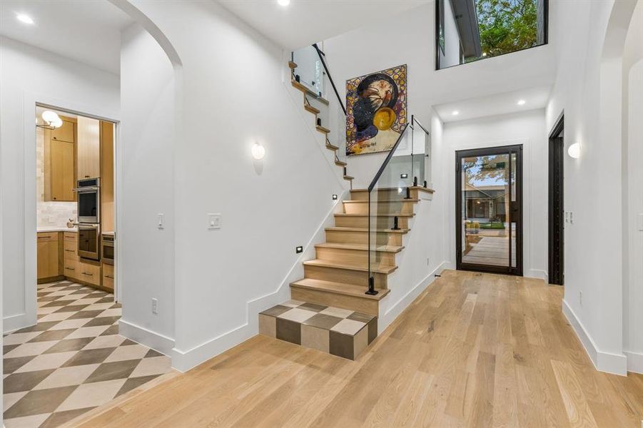 Furnished interior view inside a new home in , Dallas (Image 33).