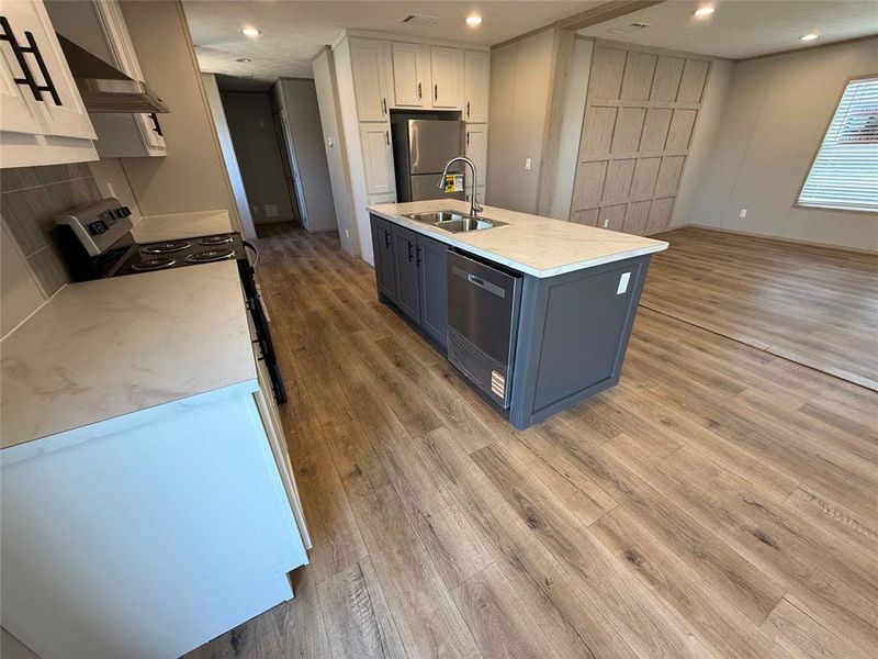 Furnished interior view inside a new home in , Bridgeport (Image 10).