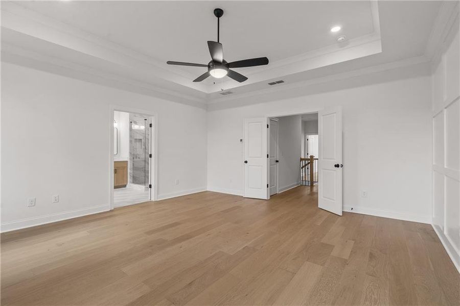 Spacious, unfurnished interior of a new home in Waterside Townhomes, Peachtree Corners (Image 32).