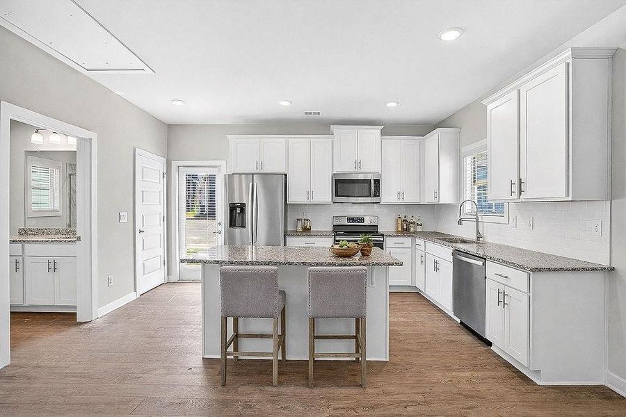 Furnished interior view inside a new home in , Fayetteville (Image 4).