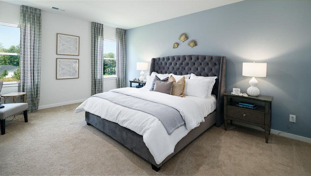 Furnished interior view inside a new home in Brandon Creek, Gastonia (Image 12).