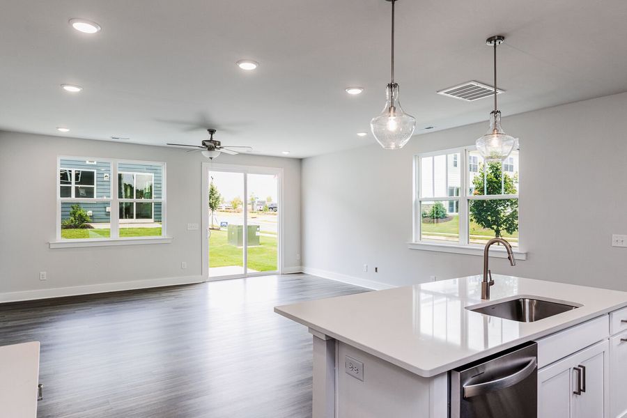 Furnished interior view inside a new home in Vaughan Farms, Angier (Image 9). Furnished interior view inside a new home in Vaughan Farms, Angier (Image 9).