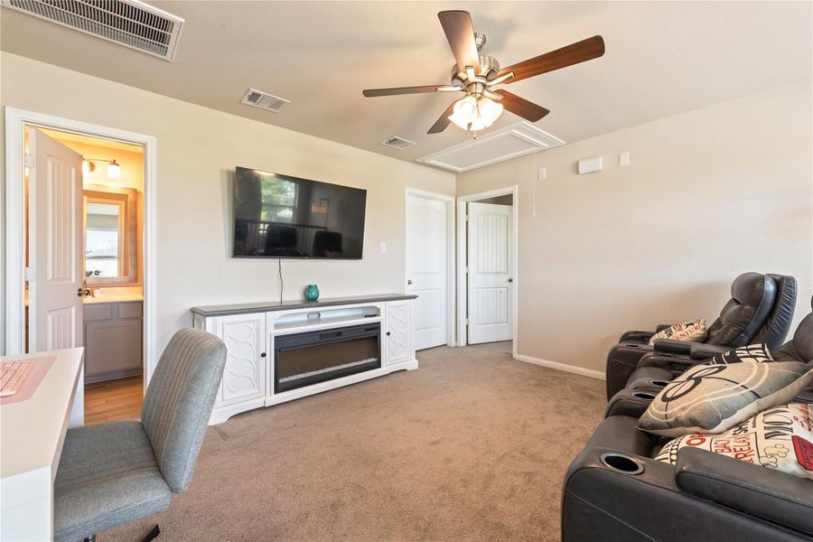 Furnished interior view inside a new home in , Pasadena (Image 11).