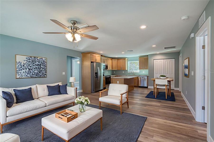 Furnished interior view inside a new home in , Ormond Beach (Image 12).
