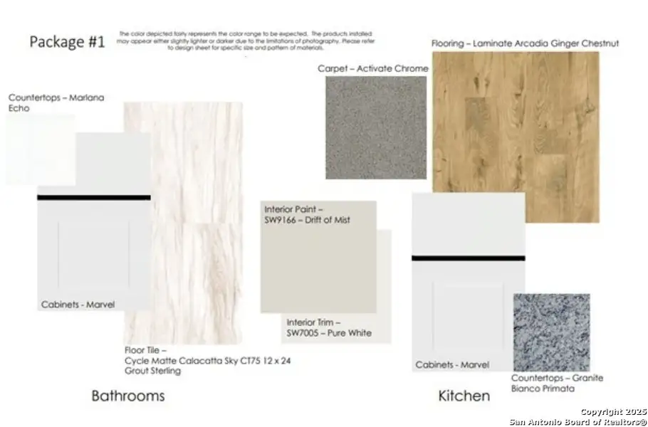 Sample of building materials used in homes in Prairie Green, Converse (Image 4). Sample of building materials used in homes in Prairie Green, Converse (Image 4).