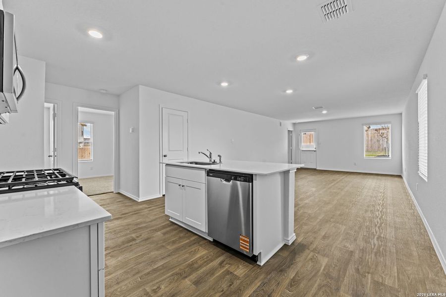 Furnished interior view inside a new home in Applewood, San Antonio (Image 9).