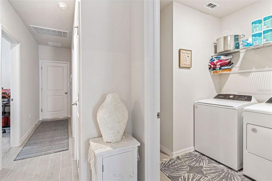 Furnished interior view inside a new home in Salt Meadows - Premier Series, Parrish (Image 29).