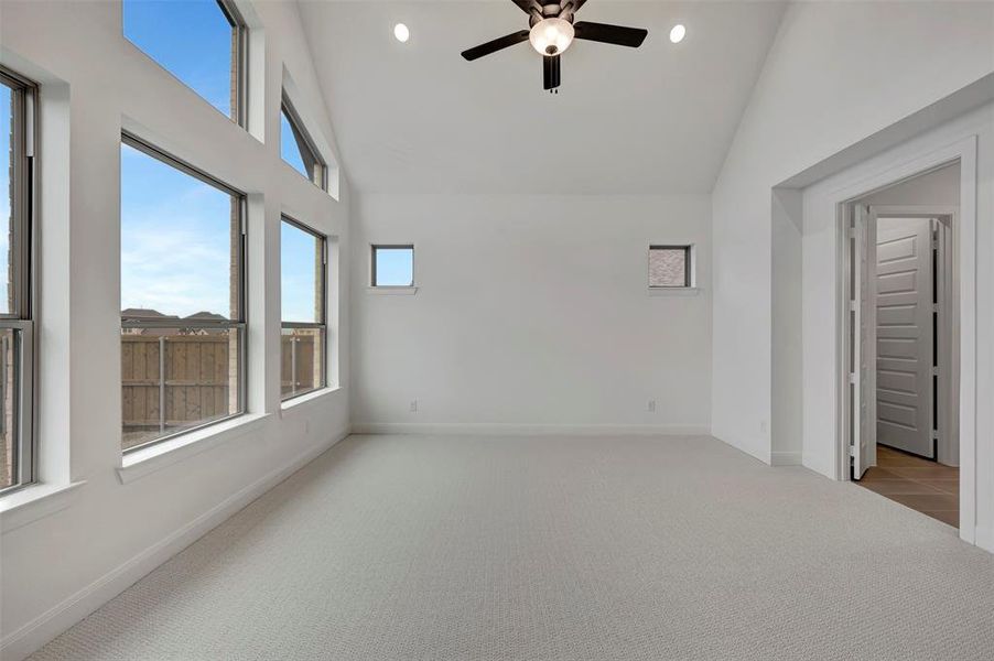Spacious, unfurnished interior of a new home in Terraces – Estates, Rockwall (Image 14). Spacious, unfurnished interior of a new home in Terraces – Estates, Rockwall (Image 14).