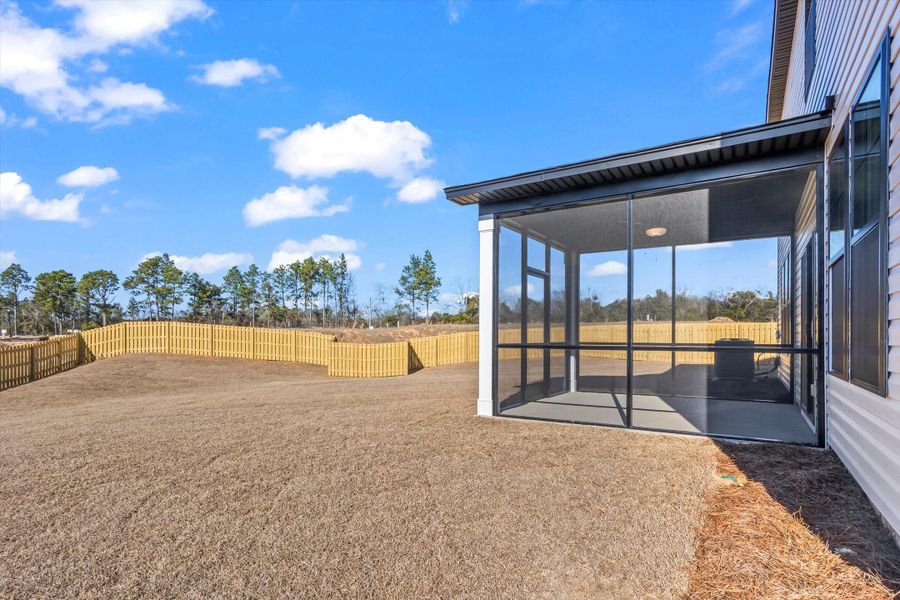 Exterior details and patio area of a home in Portrait Hills, Aiken (Image 19).