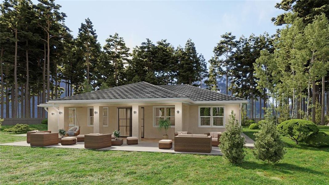 Exterior details and patio area of a home in , Port Charlotte (Image 4).