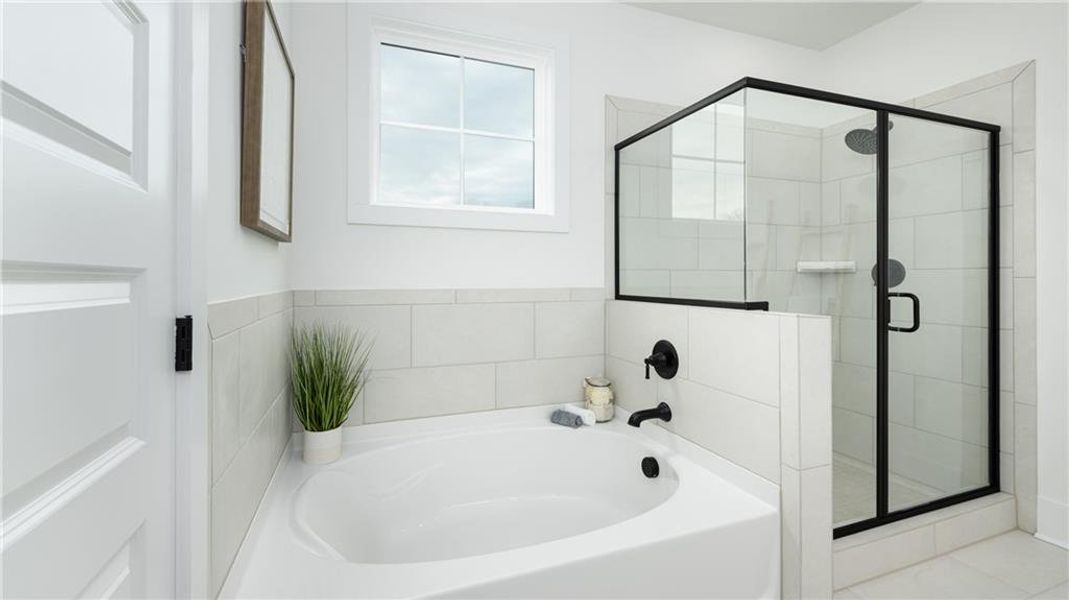 Furnished interior view inside a new home in The Village at Sandy Plains, Marietta (Image 46).