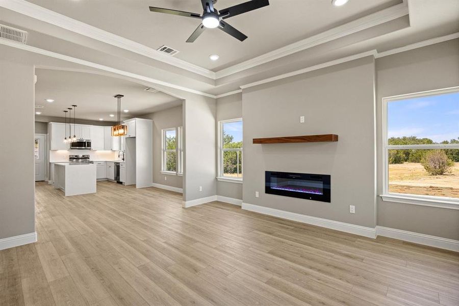 Spacious, unfurnished interior of a new home in , Granbury (Image 12). Spacious, unfurnished interior of a new home in , Granbury (Image 12).