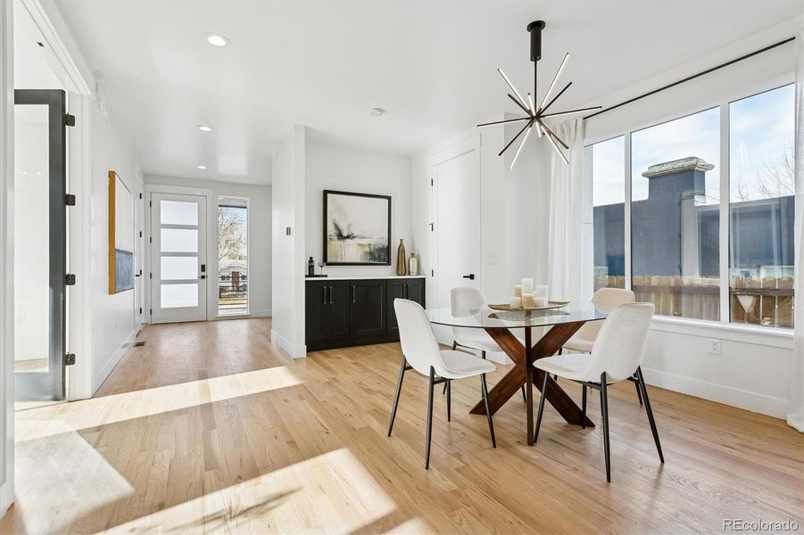 Furnished interior view inside a new home in , Denver (Image 13).