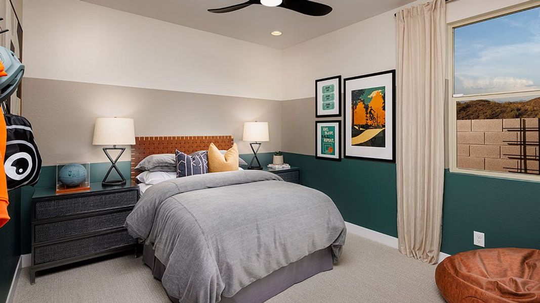 Representative furnished interior of a home built from the London by Taylor Morrison in Alamar, Avondale (Image 13).