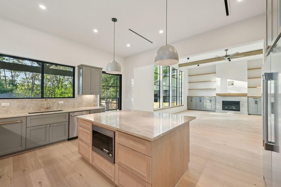 Furnished interior view inside a new home in , Houston (Image 7).