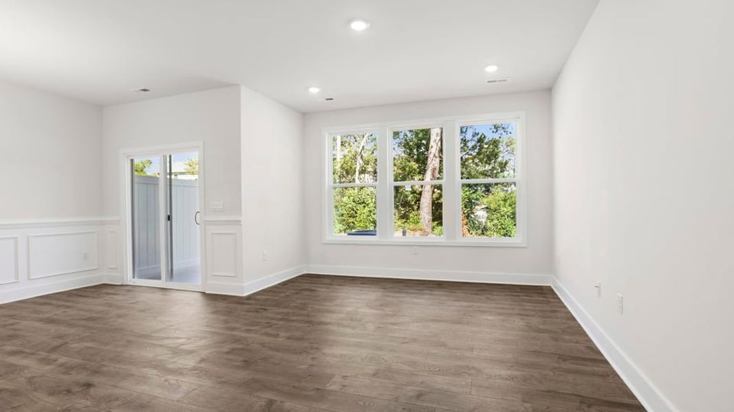 Spacious, unfurnished interior of a new home in Ken's Crossing, Moore (Image 15). Spacious, unfurnished interior of a new home in Ken's Crossing, Moore (Image 15).