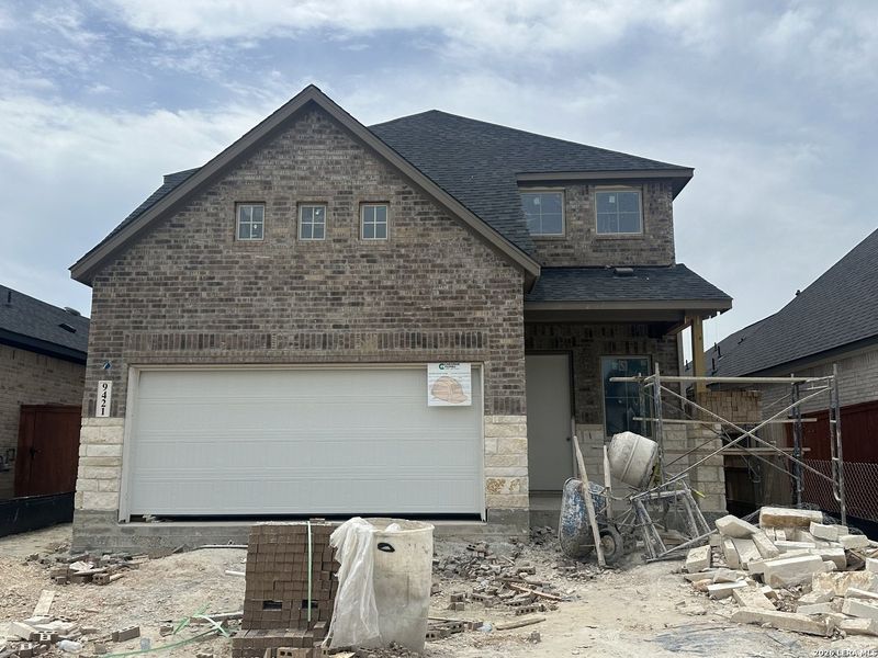 In-progress construction of a new home in Stillwater Ranch, San Antonio, TX (Image 49). In-progress construction of a new home in Stillwater Ranch, San Antonio, TX (Image 49).