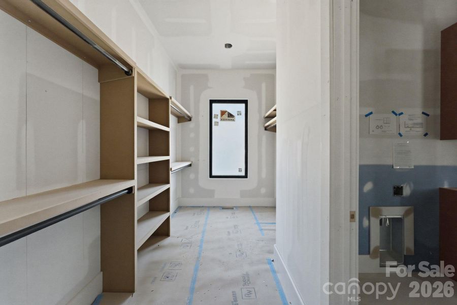 Primary Walk in Closet