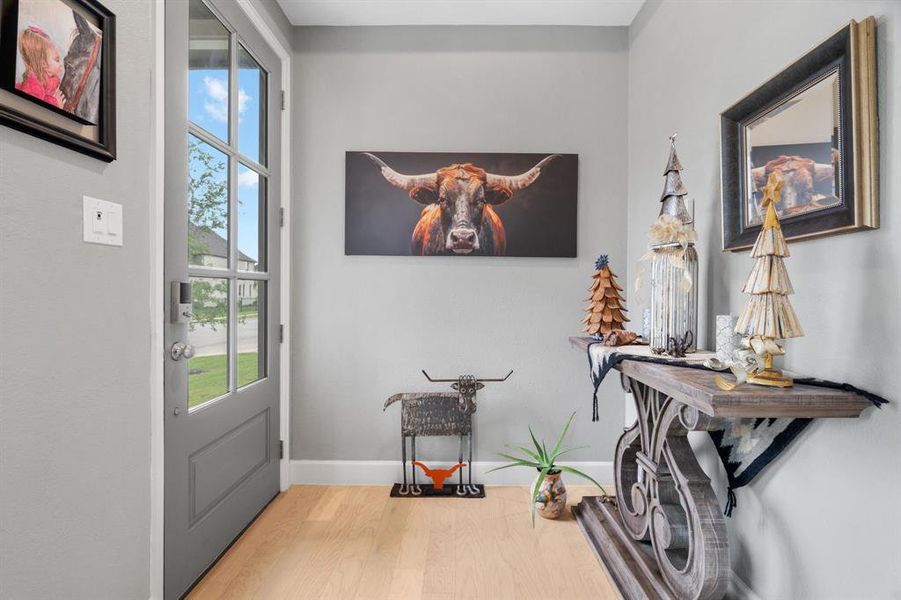 Furnished interior view inside a new home in , Fort Worth (Image 6).