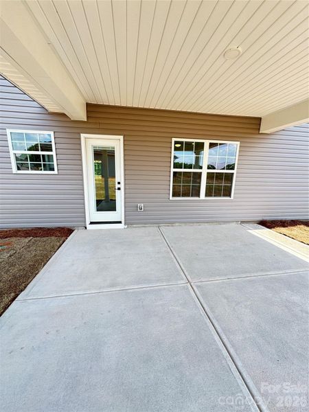 Exterior details and patio area of a home in Kerns Ridge, Salisbury (Image 3). Exterior details and patio area of a home in Kerns Ridge, Salisbury (Image 3).
