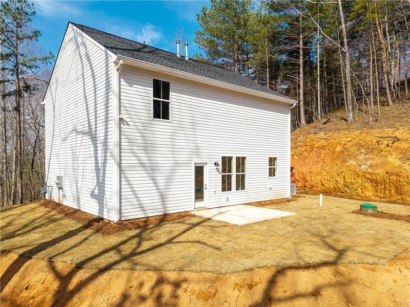 Exterior details and patio area of a home in , Jasper (Image 4).