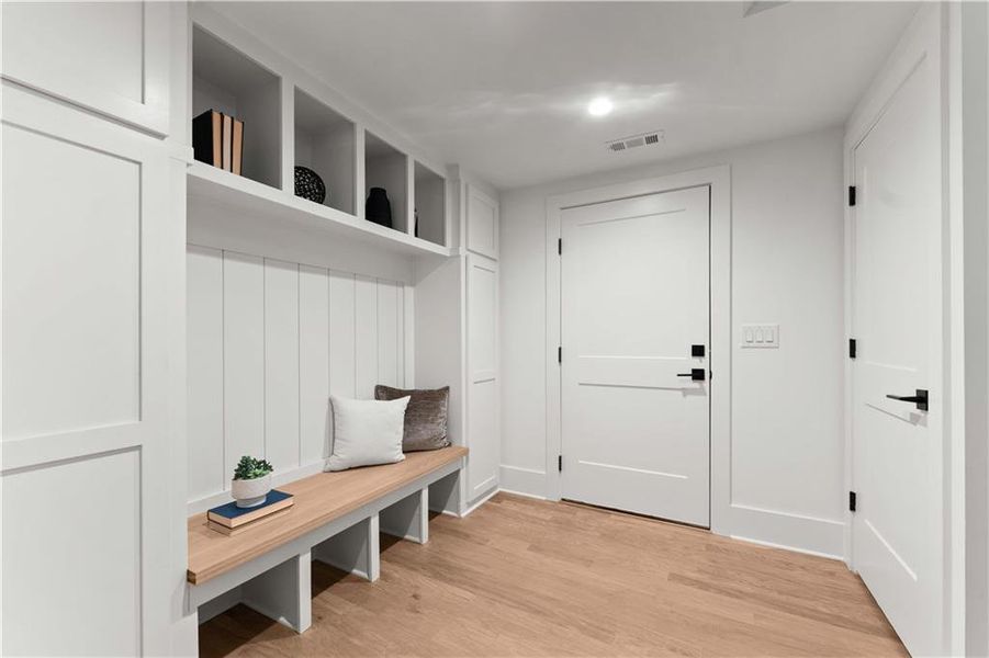 Furnished interior view inside a new home in , Atlanta (Image 11).