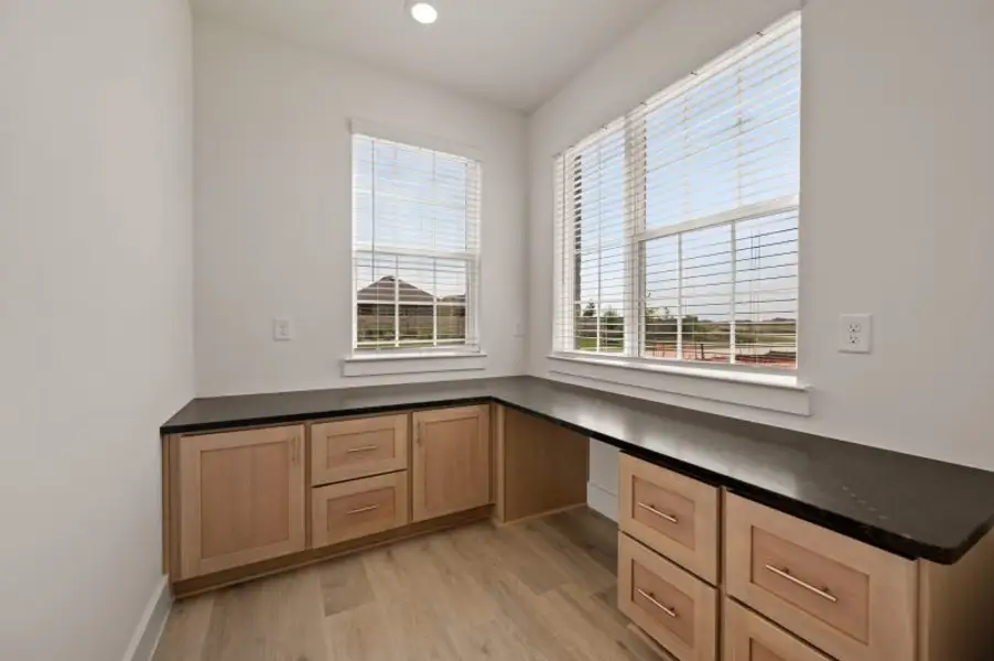 Furnished interior view inside a new home in Trinity Falls, McKinney (Image 3). Furnished interior view inside a new home in Trinity Falls, McKinney (Image 3).