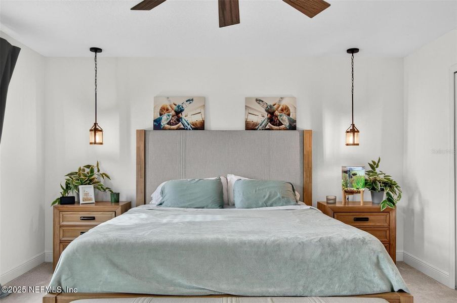 Furnished interior view inside a new home in Sawmill Creek at Palm Coast Park, Palm Coast (Image 12).