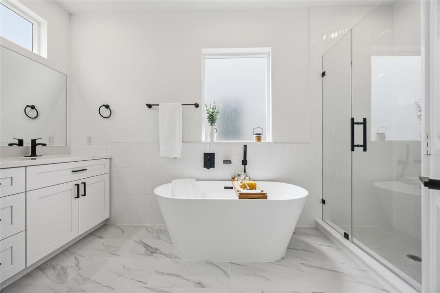 Furnished interior view inside a new home in , Houston (Image 18). Furnished interior view inside a new home in , Houston (Image 18).