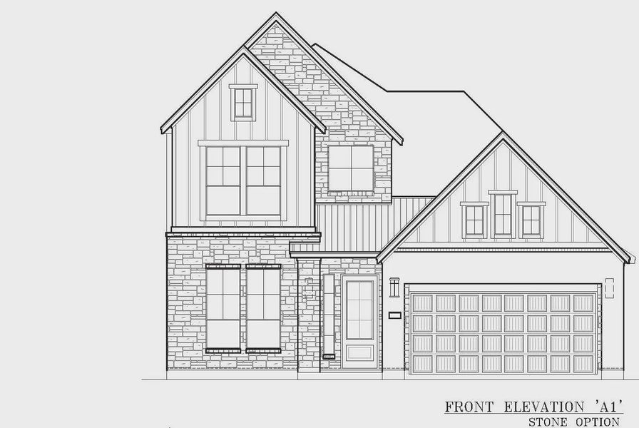 Representative rendering of the exterior for the Cayman by Chesmar Homes (Image 3).