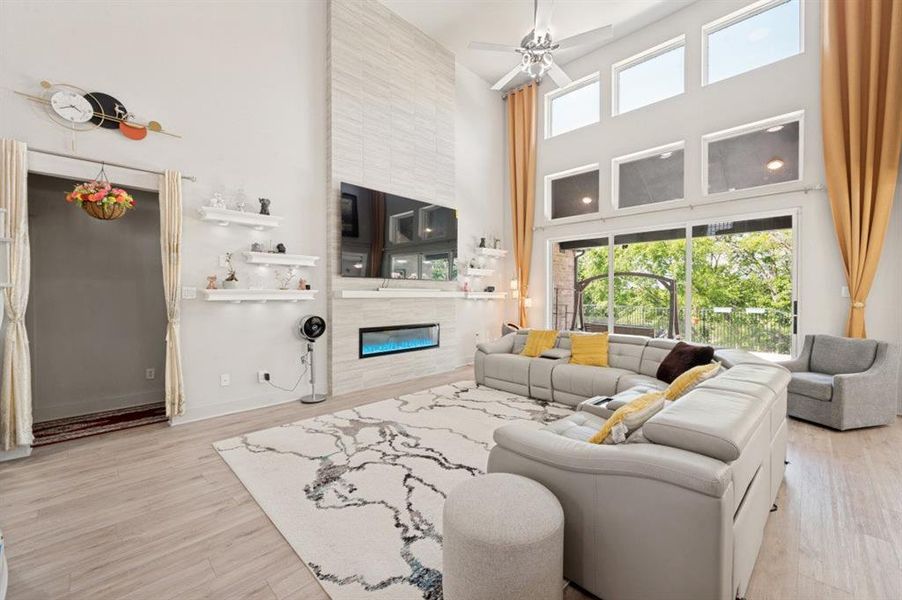 Furnished interior view inside a new home in , Little Elm (Image 8).