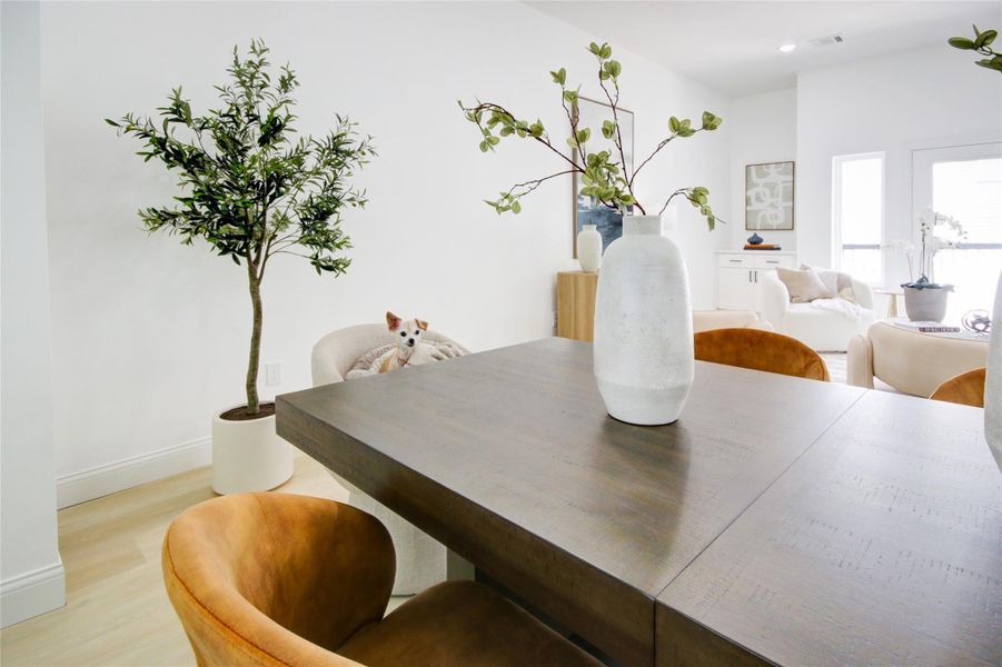 Furnished interior view inside a new home in , Houston (Image 9). Furnished interior view inside a new home in , Houston (Image 9).