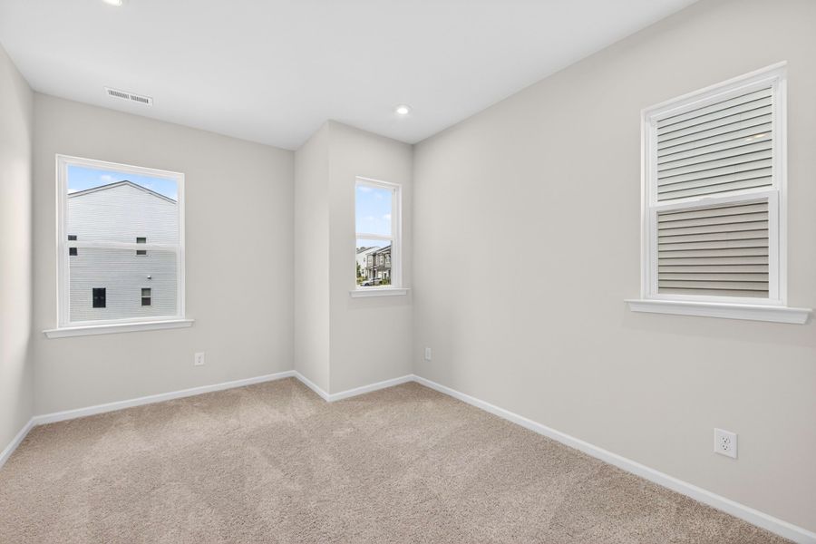 Spacious, unfurnished interior of a new home in Fifteen 15 Cannon, Charlotte (Image 39). Spacious, unfurnished interior of a new home in Fifteen 15 Cannon, Charlotte (Image 39).