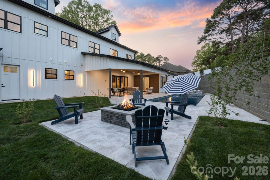 Enjoy sunset nights in your own private oasis